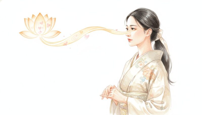 真顔でじっと見つめる女性 その視線は何を語る?