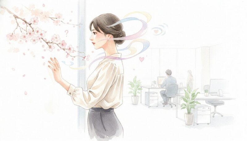 職場のアイコンタクト、女性の本当の心理はどこにある？